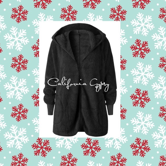 Teddy Bear Hoodie Coat - Picture 4 of 12